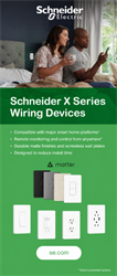 Image of Schneider Wiring Devices Banner, retractable